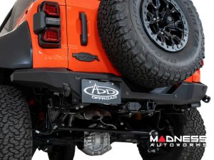 Ford Bronco Rear Bumper - Raptor - ADD - Rock Fighter Ford Bronco Rear Bumper - Raptor - ADD - Rock Fighter